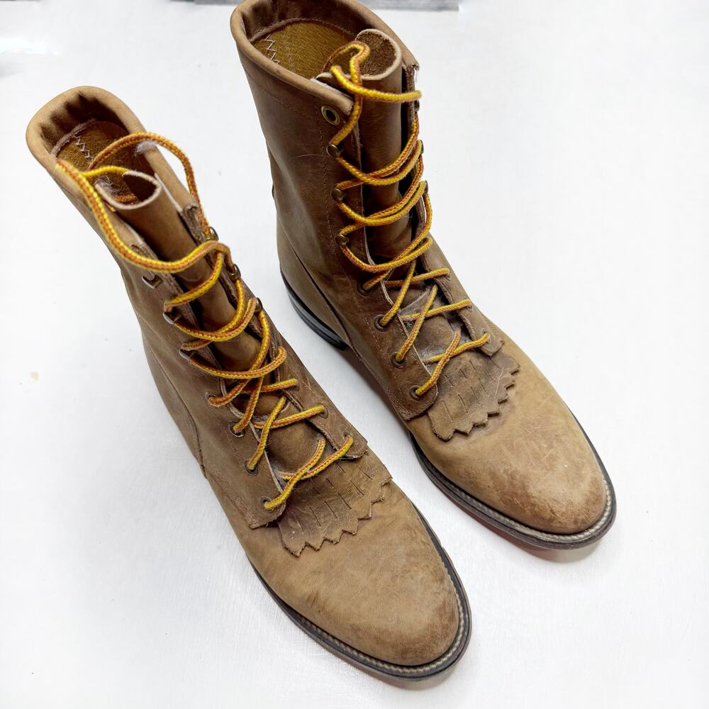 JUSTIN Lace Up Boots